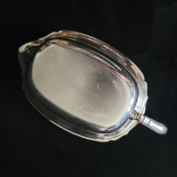 Vtg Amesbury 9421 Silverplate Gravy Boat with Underplate By Wallace Silver *Read - Picture 8 of 13